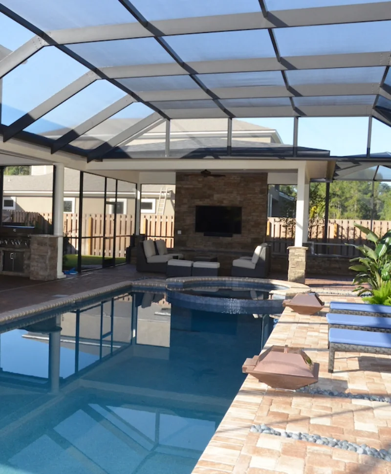 Amelia Outdoors Design Pool & Spas