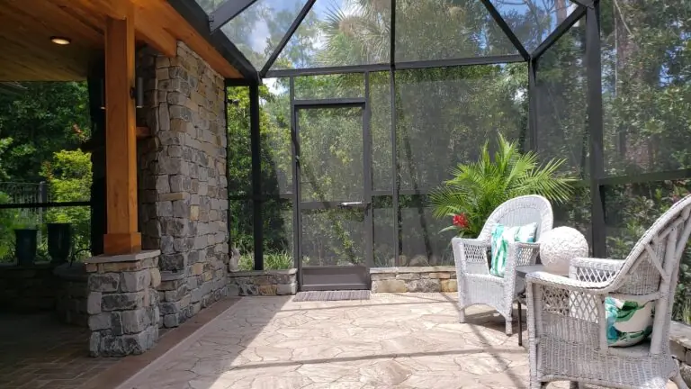 Patio Screen Room - Mountain Vibes an Amelia Outdoors design.