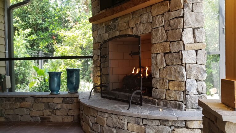 Patio Screen Room - Mountain Vibes an Amelia Outdoors design.