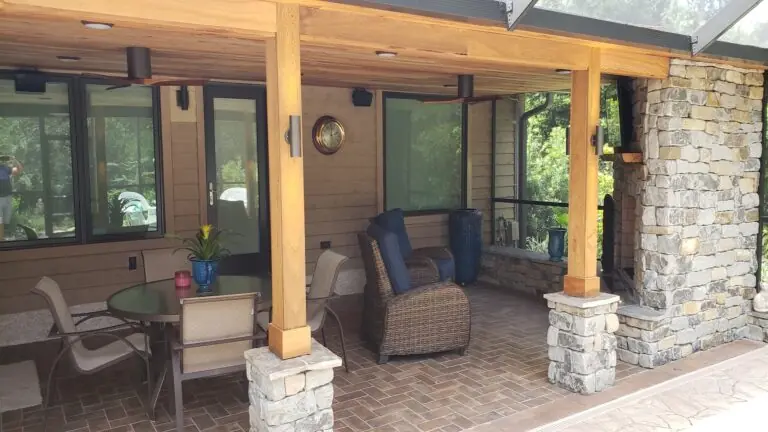 Patio Screen Room - Mountain Vibes an Amelia Outdoors design.