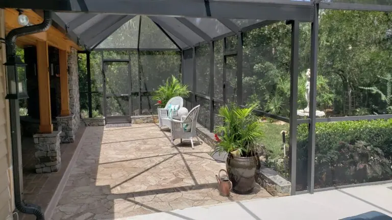 Patio Screen Room - Mountain Vibes an Amelia Outdoors design.