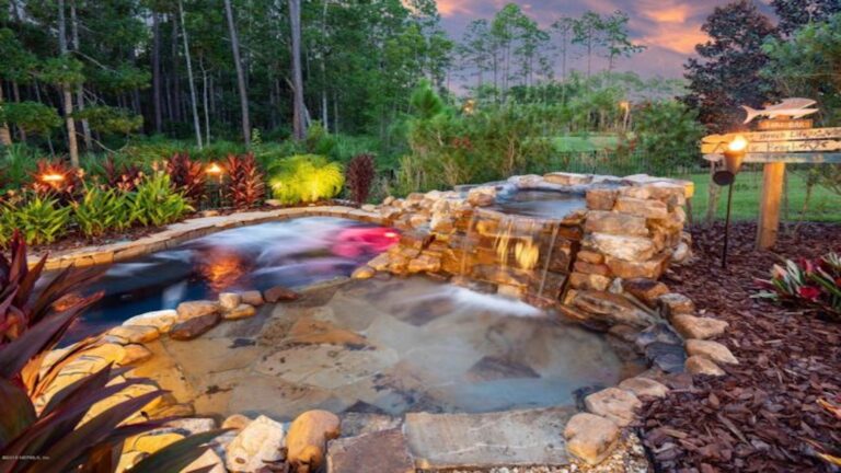 Custom Pool Design -Natural Nocatee an Amelia Outdoors Design.