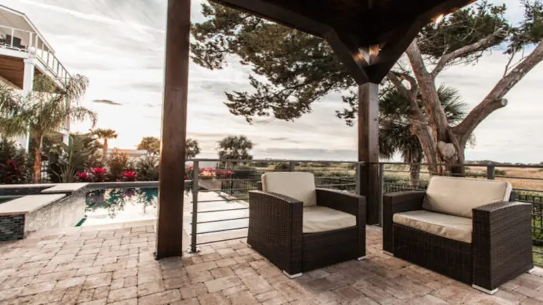 Waterfront Pool Design | Vilano Waterway Wonder an Amleia Outdoors Design.