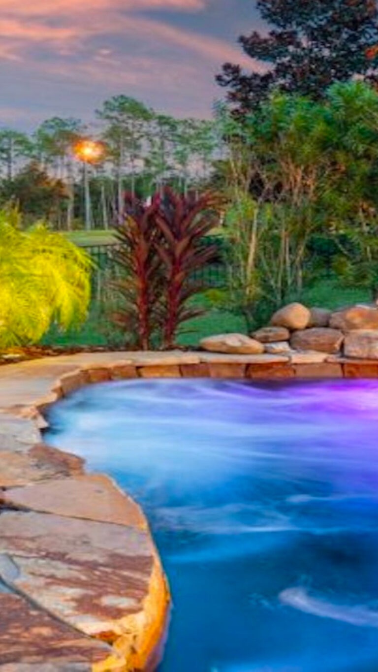 Custom Pool Design -Natural Nocatee an Amelia Outdoors Design.