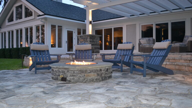 Patio Fire Pit Design - Amelia Outdoors | Fire Pit Pleasures