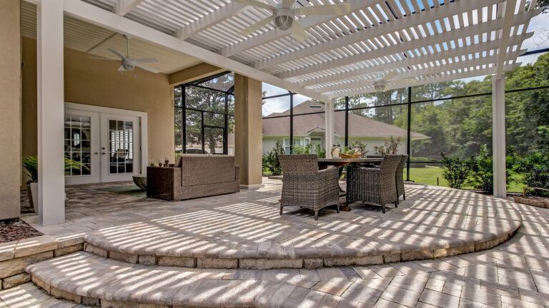 Hot Tub Patio Design - Patio Picnic an Amelia Outdoors Design