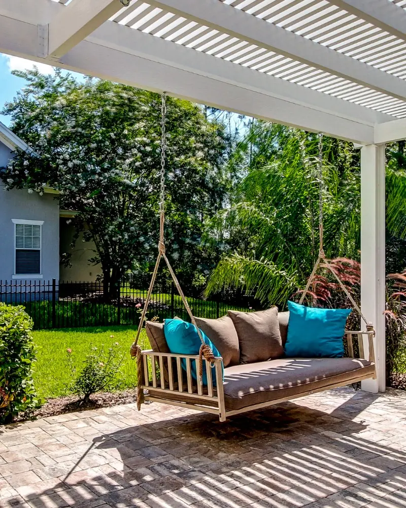 Patio Swing Retreat