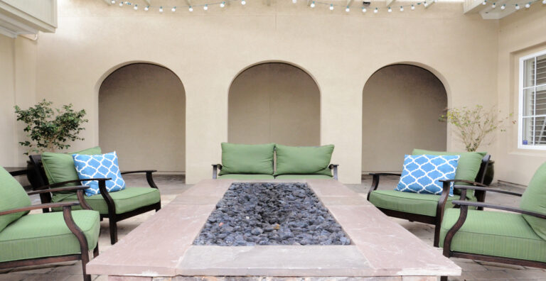 Fire Pit Patio | Ember Lounge by Amelia Outdoors