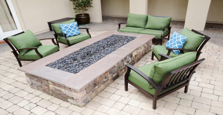 Fire Pit Patio | Ember Lounge by Amelia Outdoors