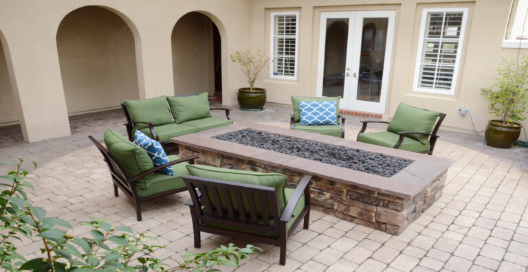 Fire Pit Patio | Ember Lounge by Amelia Outdoors