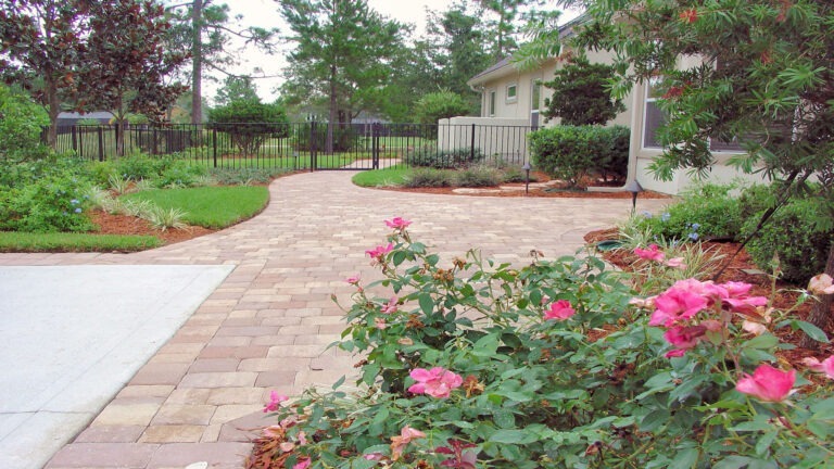 Paver Patio Design - Julington Jewel an Amelia Outdoors design.