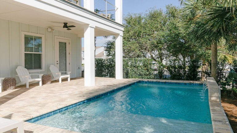 Small Pool Design | Summer Falls an Amelia Outdoor Design